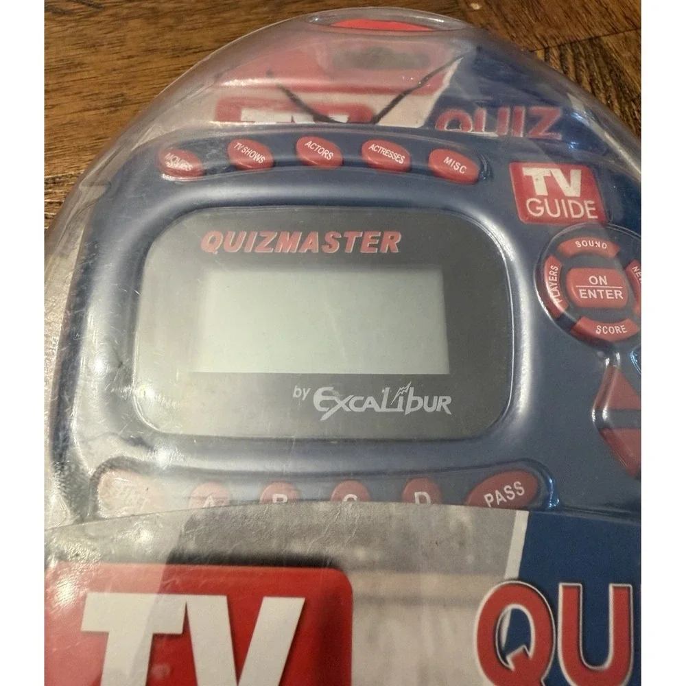 TV Guide Quiz Master Electronic Handheld Game - Excalibur - 2004 - New In Pkg